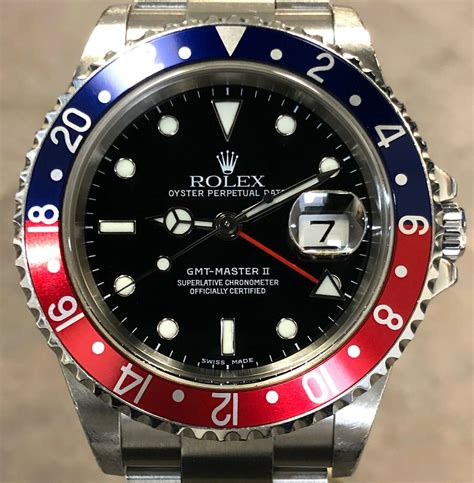 rolex gmt master ii 16710 ebay